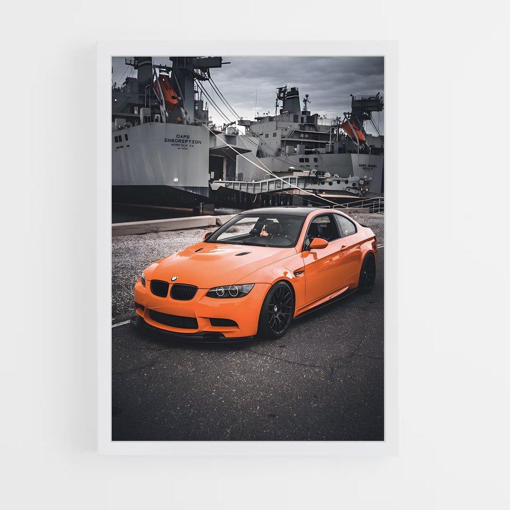 Poster Vitesse Maritime – affiche BMW (vue 3)